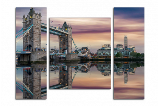 Модульная картина Панорама Лондона